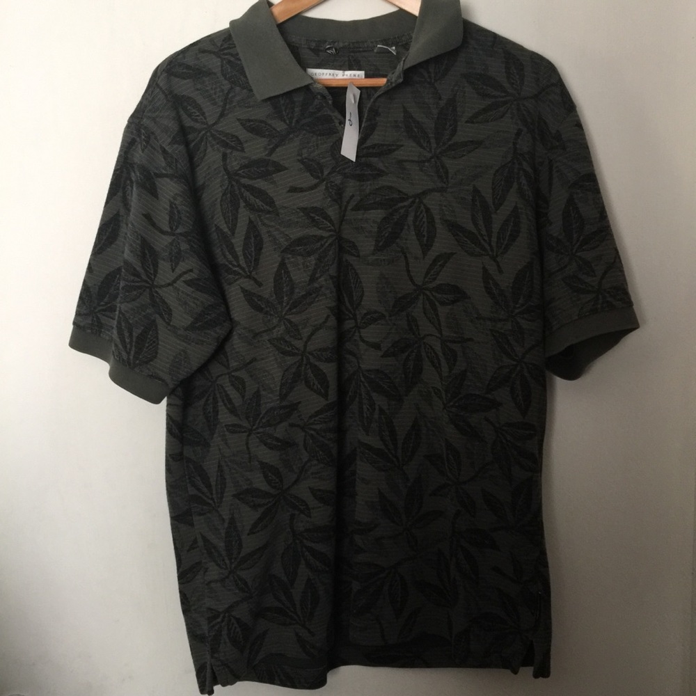 Men’s Geoffrey Beene polo size medium m